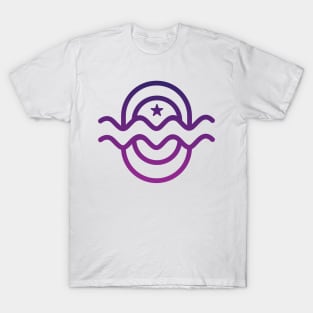 illustration of line cyrcle T-Shirt